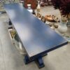 7ft Lugo Bench - Blue Electric