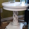 Emily Lamp Table- White CL