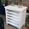 4-Shelf Side Table - White CL