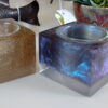 Resin Votive Candle holders - Glitter and Shimmer
