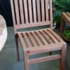 Sussex Stacking Teak Chair - armless