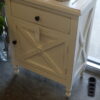 X Door Side Table - White CL