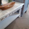 Carved Coffee Table - White CL