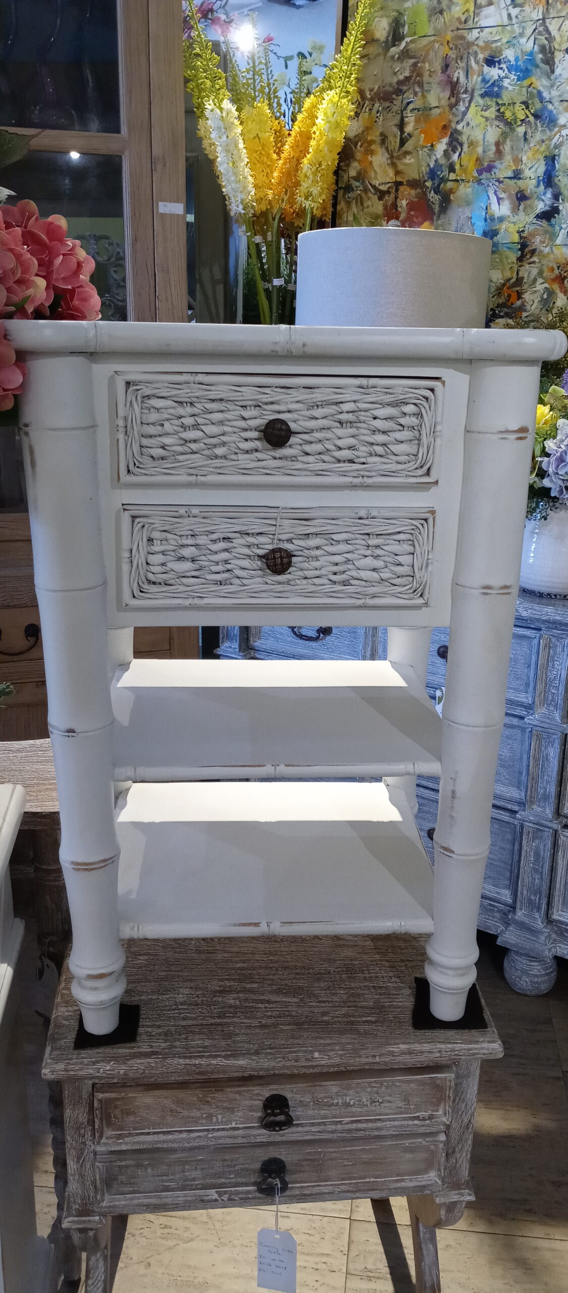 Tropical Nightstand - White CL
