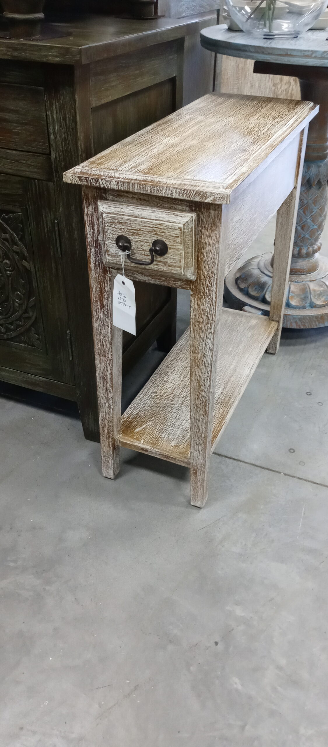 End Table - White Wash