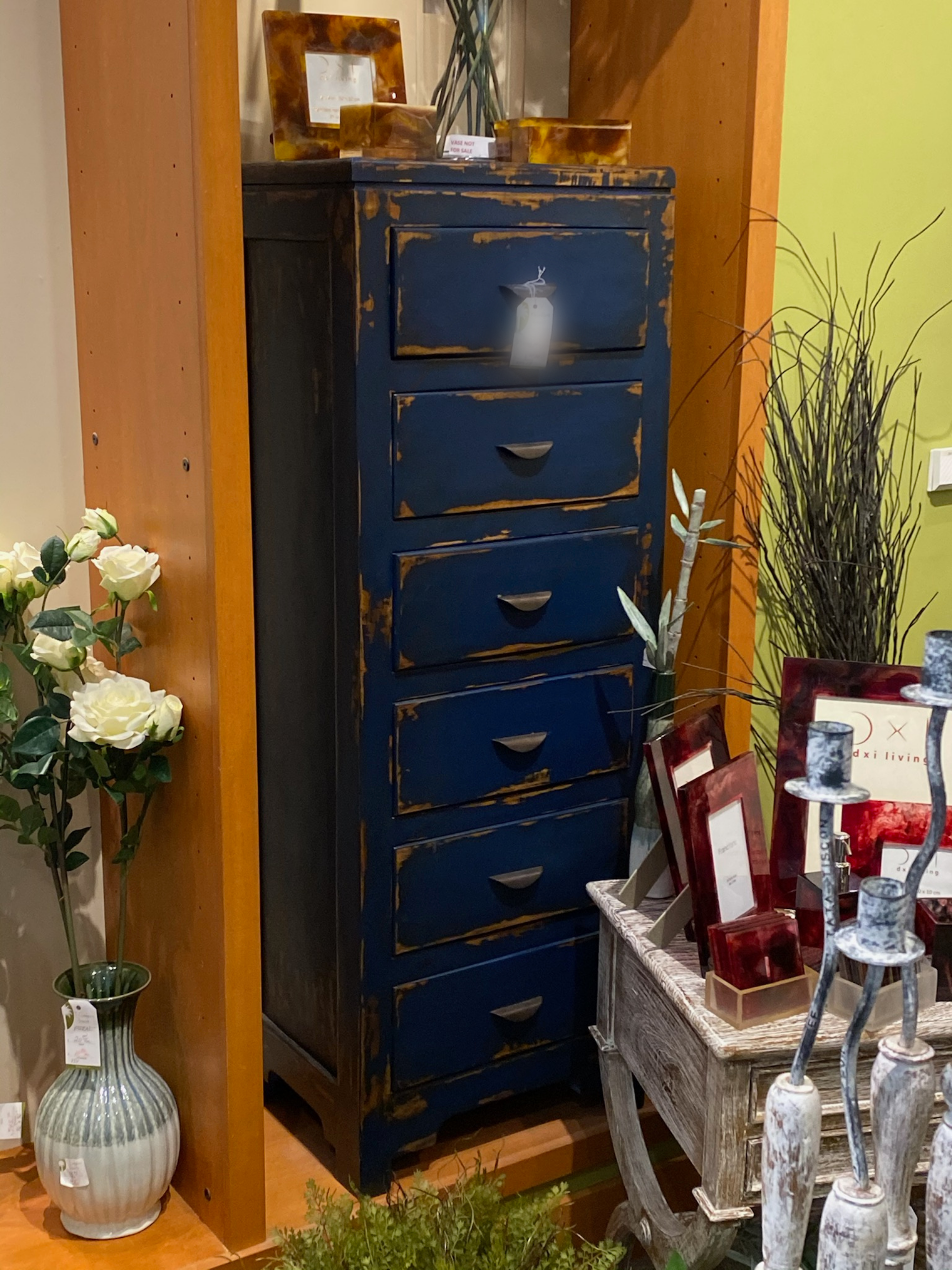 6 Drawer Chest - Blue Electric