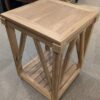 Beam Side Table- Reclaimed Teak