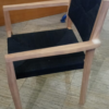 Black Woven Teak Chair