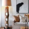 Fence Pole floor lamp