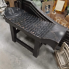 Fish Bench - 1 Seater - Black Electric