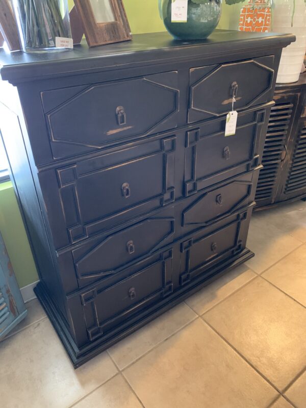 8-Drawer Chest - Black Electric
