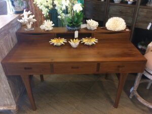 Piano Desk - Medium Brown