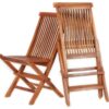 Teak Folding Dining Chairs
