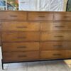 Guntur Chest of drawers 11 drawer - Mahogany Honey smooth finish