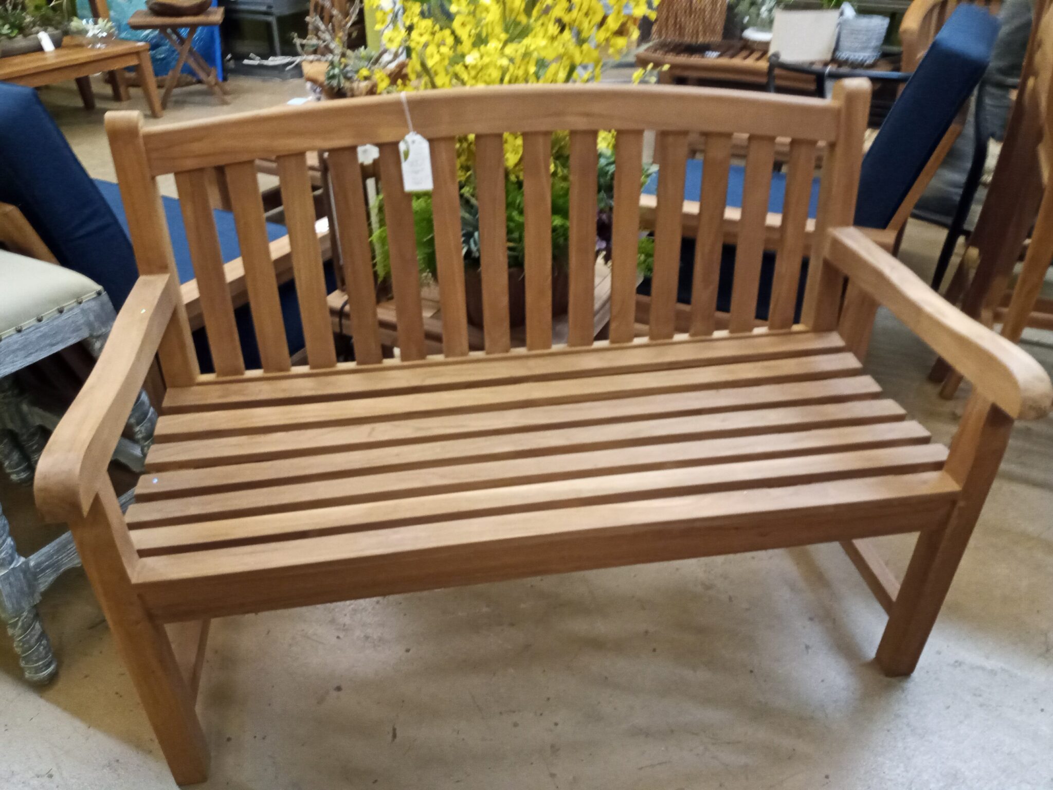 English Garden Teak Bench T. Gregory Imports