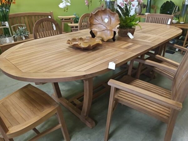 Teak Melody Extension Dining Table