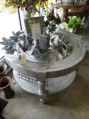 Round Coffee Table - Grey