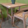 3ft Teak Counter Height Table