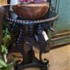 Seahorse Side Table - Black Electric