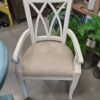 XX Arm Dining Chair - White CL