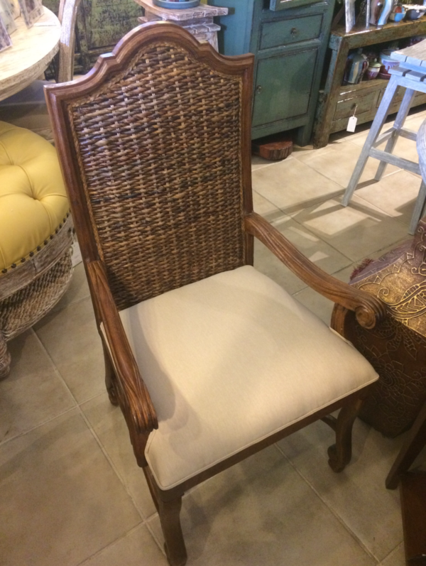 Batik Dining Chair - Medium Brown