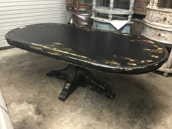 Davos Dining Table - Black Electric