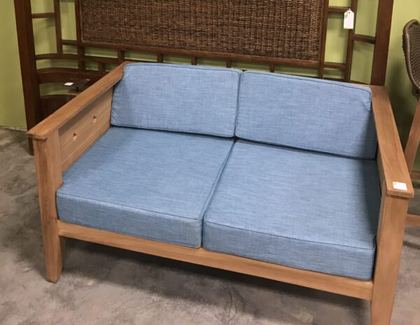 Diamond Teak Couch - 2 Seat