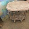 Arsya Side Table with 1 Drawer - White Wash
