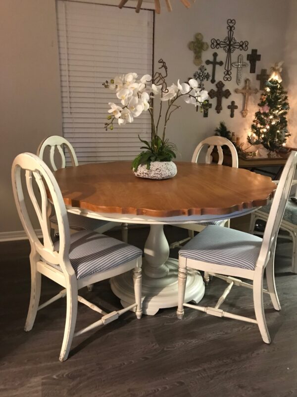 Scallop Flower Dining Table