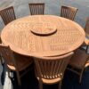 Basket Table - 6ft - Pictured with Lazy Susan