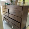 Guntur Chest of drawers 11 drawer - Mahogany Black wash finish
