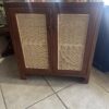 Dewi Cabinet 2 door - mahogany/tigerwood medium brown