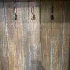 Kira Mudroom cabinet - Mahogany/Tigerwood silk