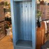 Kira Mudroom cabinet - Mahogany/Tigerwood blue sunrise