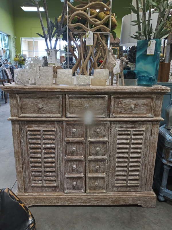 Large Crosby Chest- White Wash