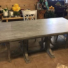 Lugo Table with XX Chairs - Grey Wash