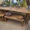 Melody 6ft to 8ft Rectangle Extension Teak Dining Table