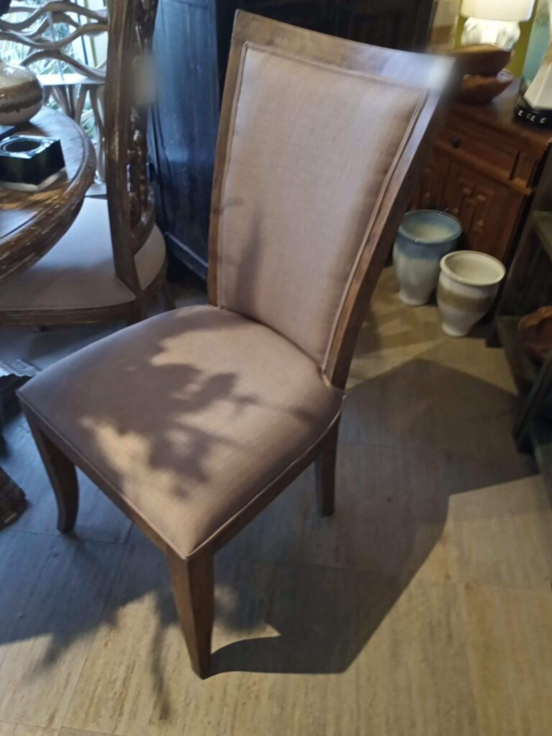 Sabica Side Chair - Black Wash