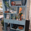Open Asymmetrical Bookcase - Blue Ocean