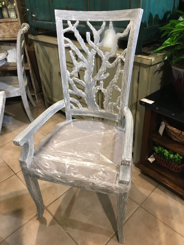 Ranting Dining Chair - Grey Wash