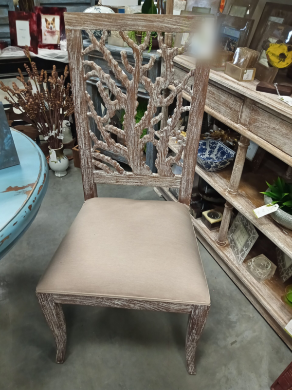 Ranting Dining Chair - White Wash 1