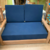 Savannah Teak Couch - 2 Seater