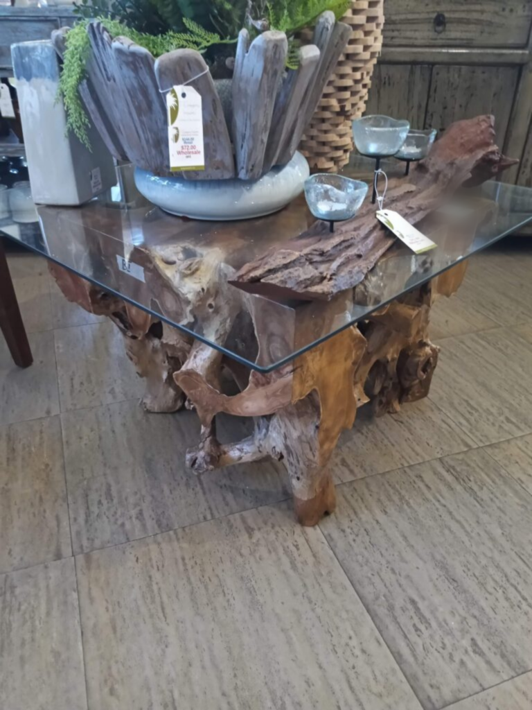 Teak Root Coffee Tables - T. Gregory Imports