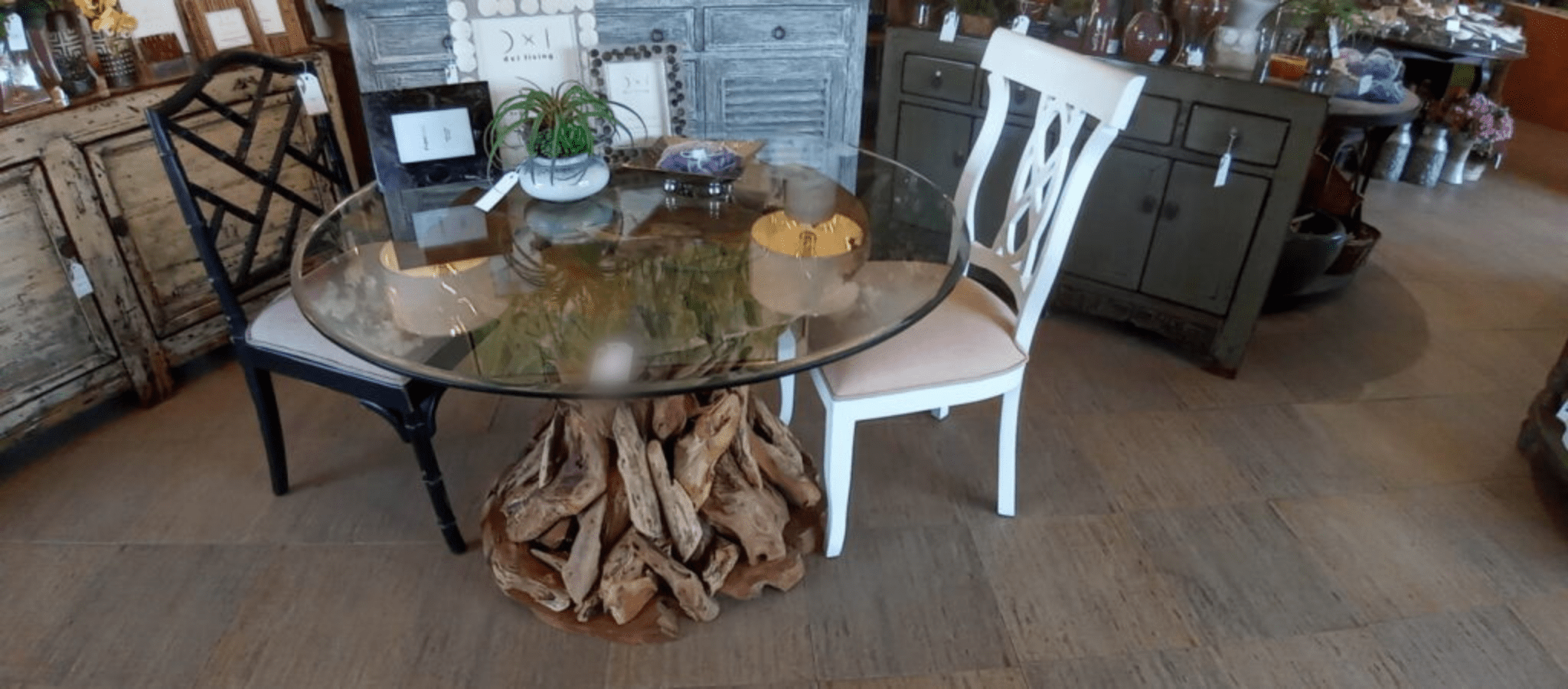 Teak Root Dining Tables - T. Gregory Imports