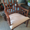 Window Pane Tomey Chair - Medium Brown