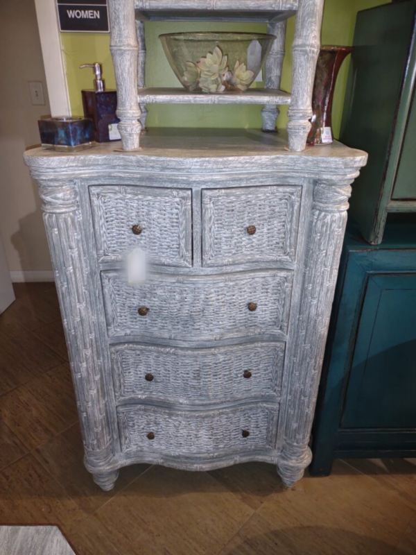 Tropical Chest of Drawers - Grey Wash