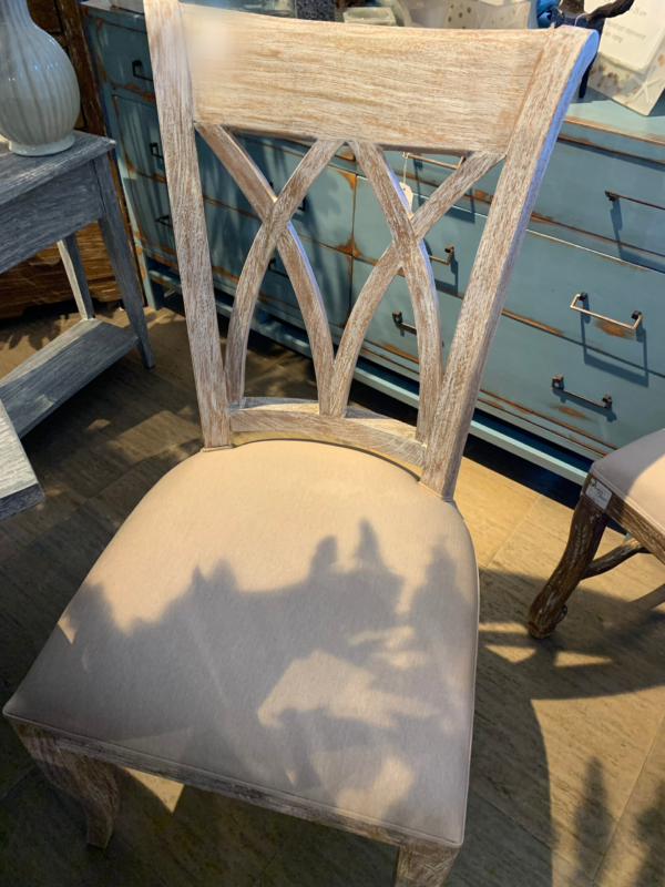XX Dining Side Chair - White Wash