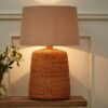 Rattan table lamp